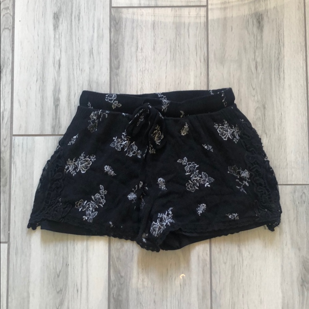 Black comfy shorts
